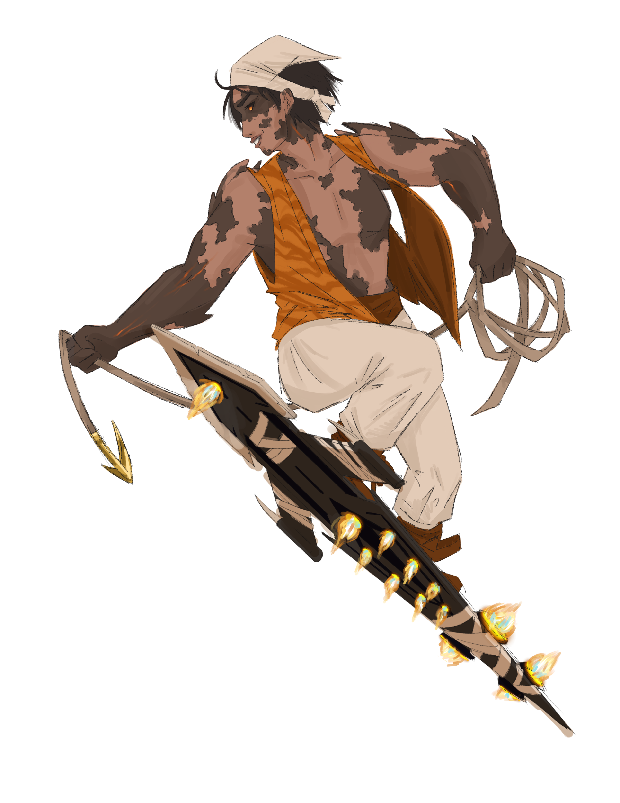Concept art illustrating Bandi typical appearance.