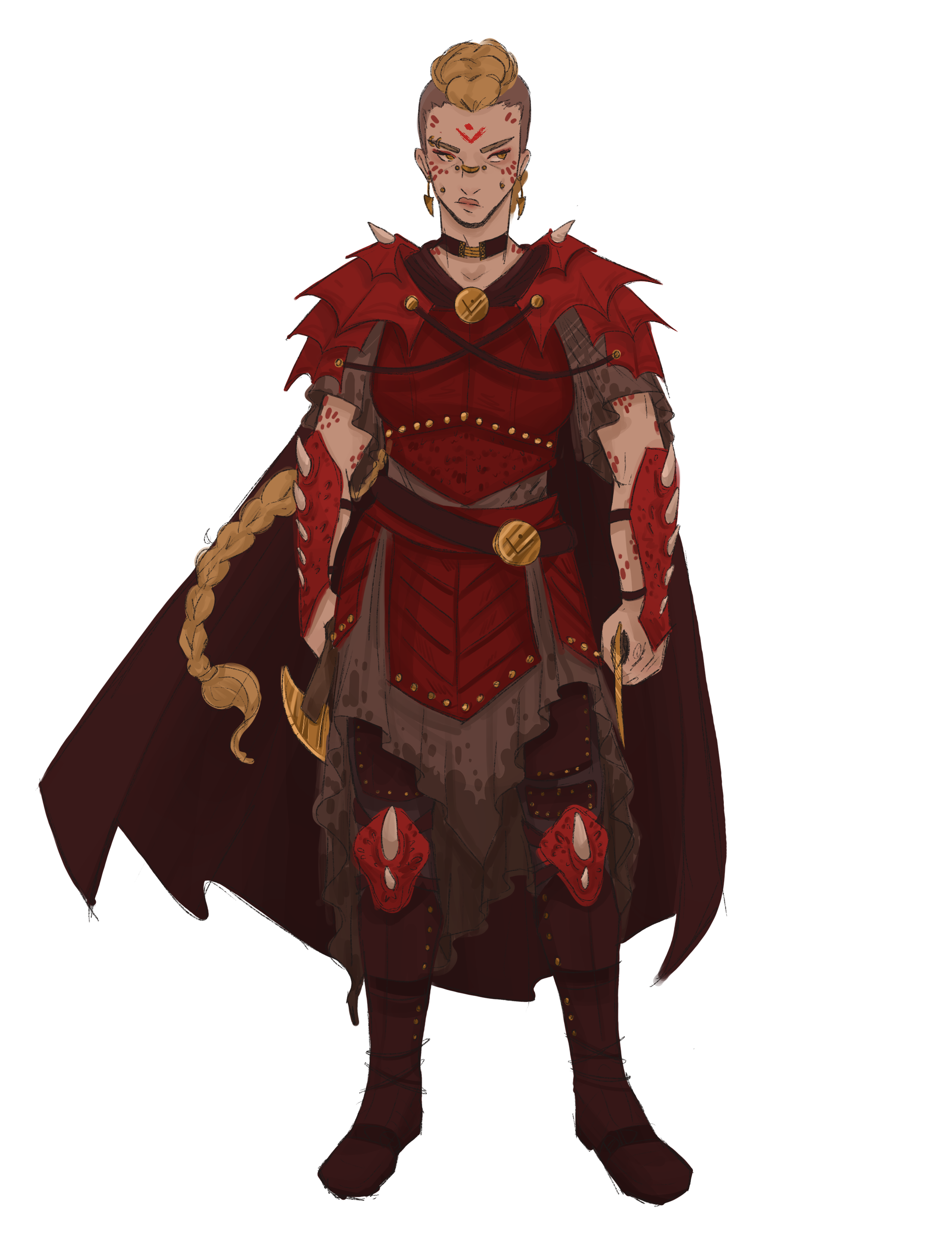 Concept art illustrating Drakohnon typical appearance.