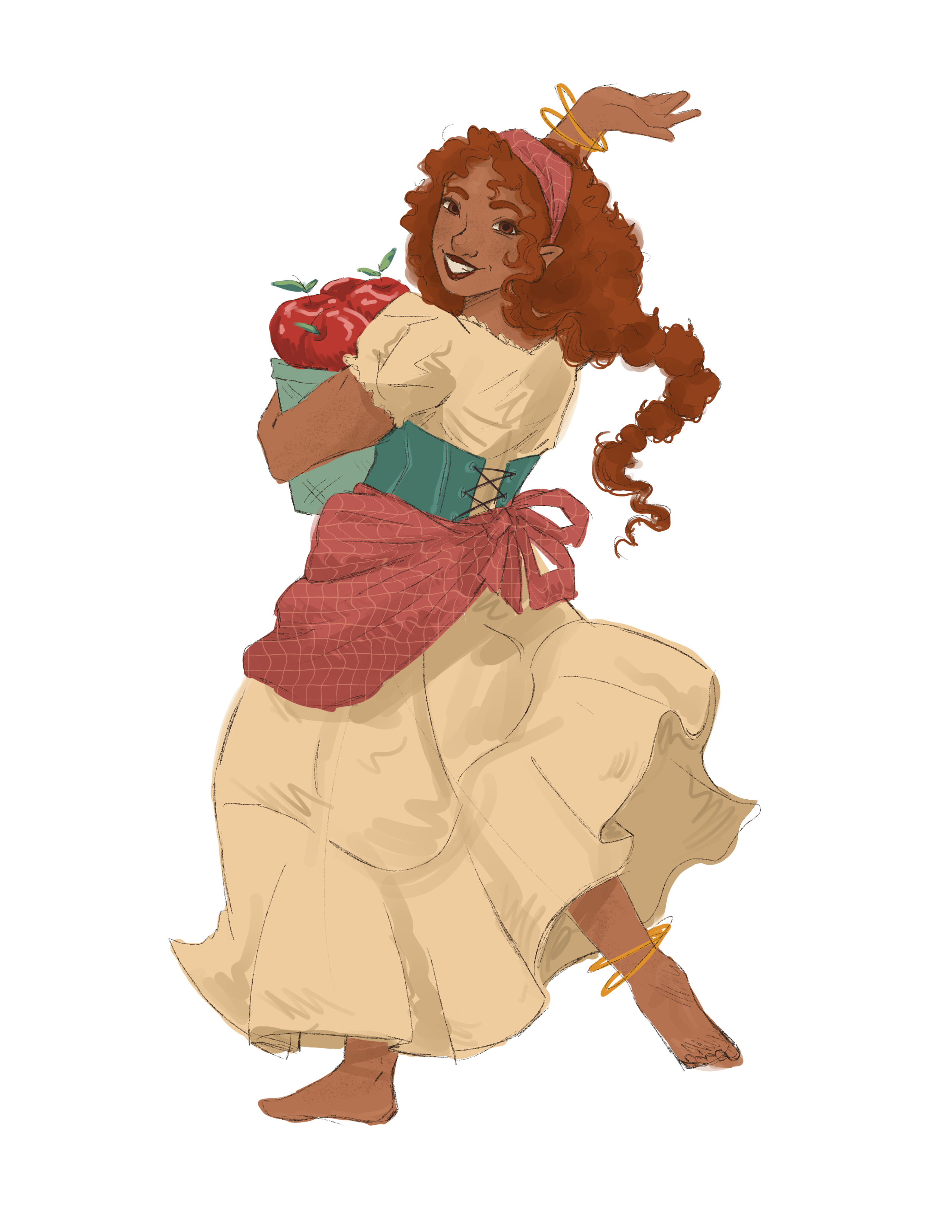 Concept art illustrating Faerleth typical appearance.