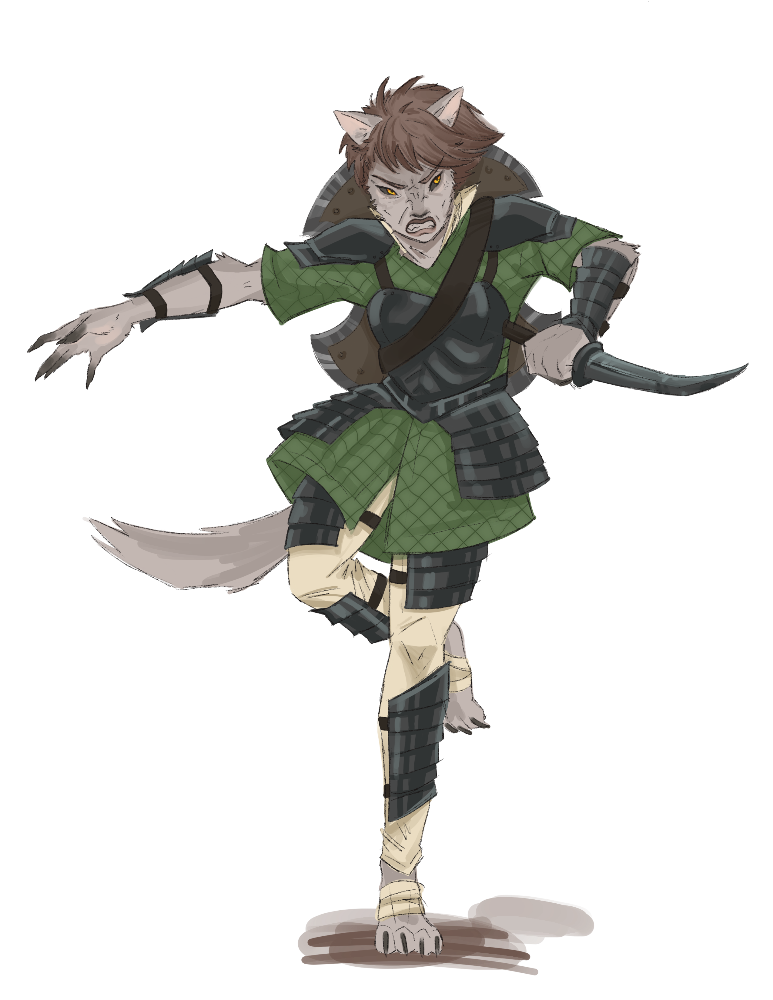 Concept art illustrating Wolfsbein typical appearance.